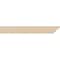 Ekena Millwork 2in. W x 4in. H x 32in. L Ridgewood Woodgrain TimberThane Rafter Tail, Primed Tan RFTUR02X04X32RIDRCPR - alternate 2